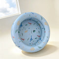 Baignoire bébé gonflable de voyage – coloris Dinosaure bleu