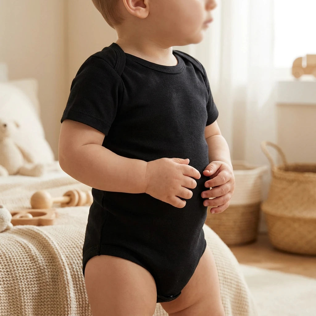 Combinaison Bebe Noir x3 - x3 - Porté