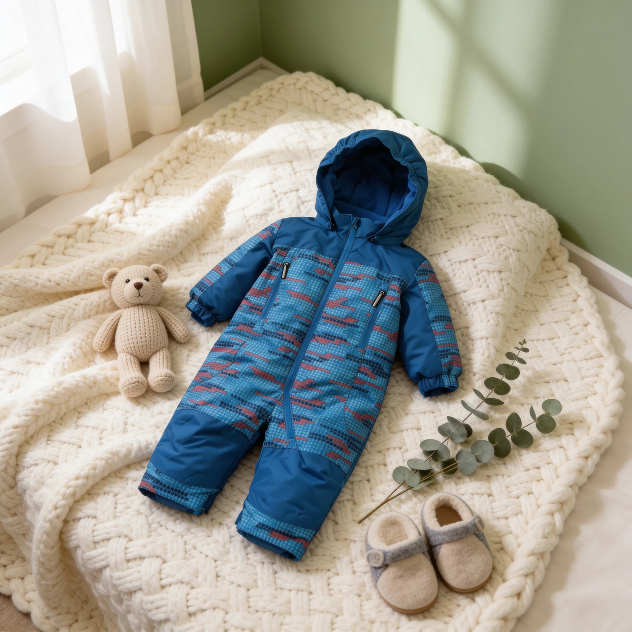 Combinaison Chaude Bebe Garcon - produit - Cocon