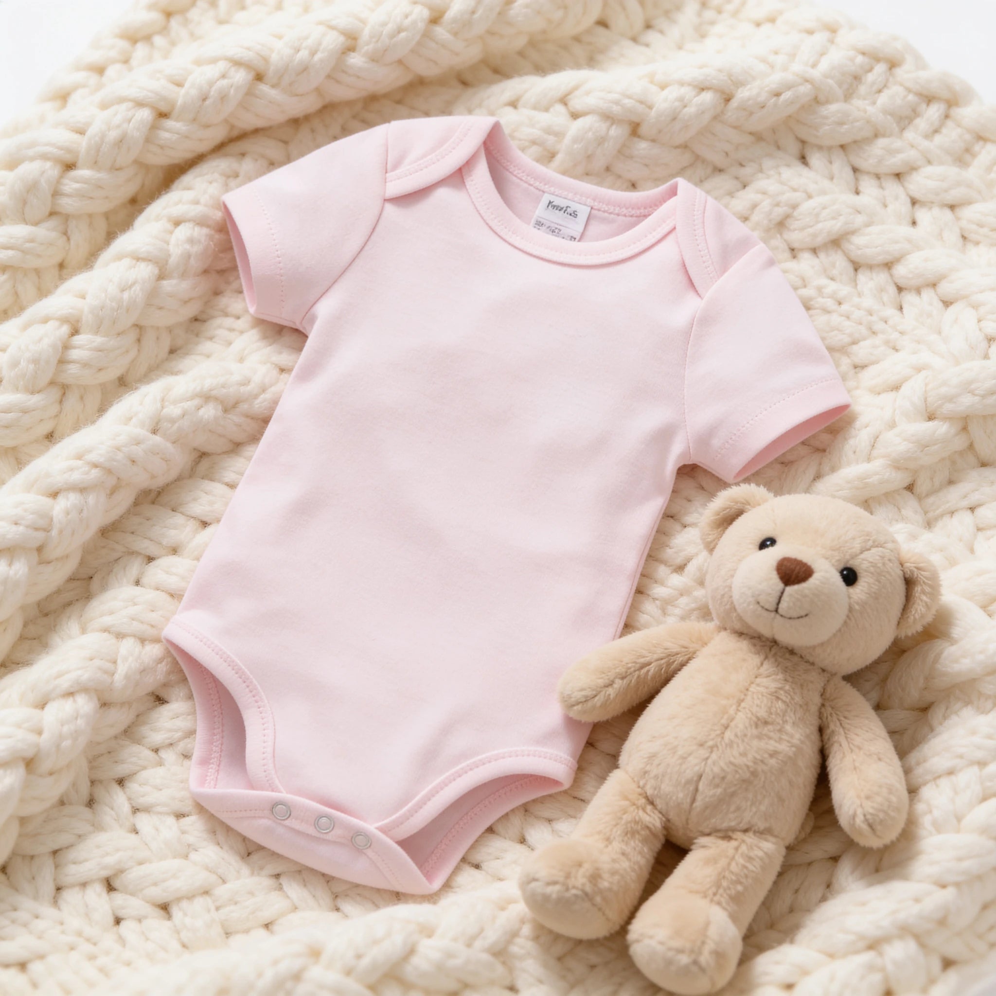 Combinaison Bebe Rose x3 - x3 - Cocon